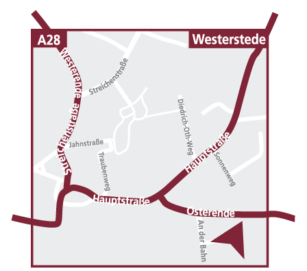 Anfahrtskarte Wohnpark Apen