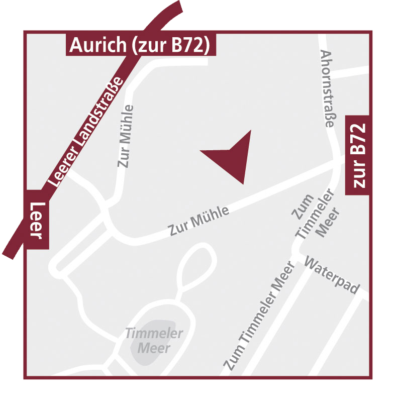 Anfahrtskarte Wohnpark Timmel